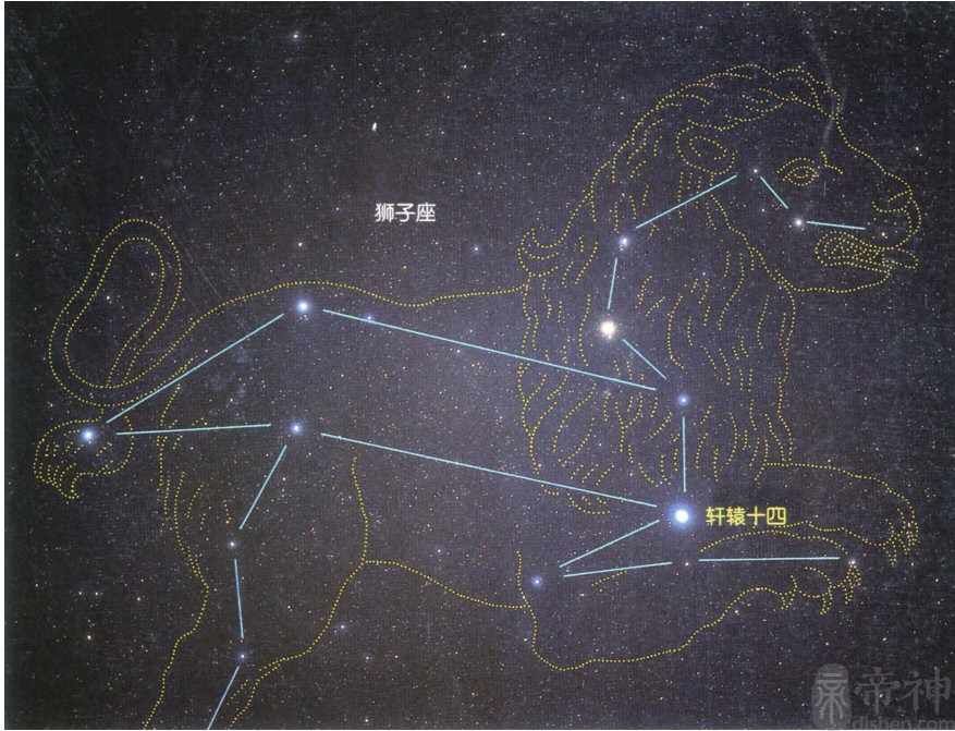 狮子座出生日期:狮子座星空图