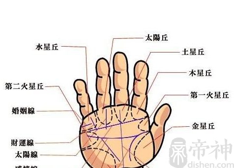 第二火星丘是哪里,第二火星丘代表什么